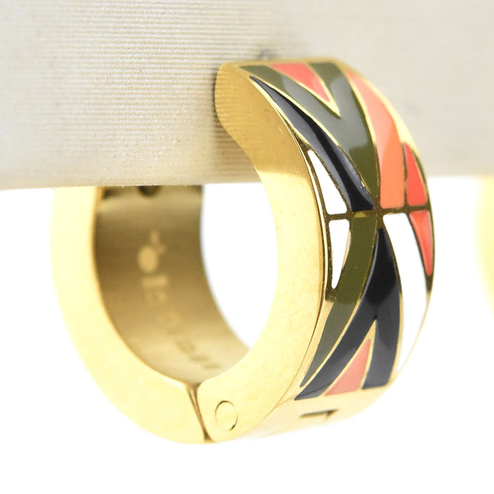 Mid Mod Super Chunky Huggie Hoops - Goldmakers Fine Jewelry