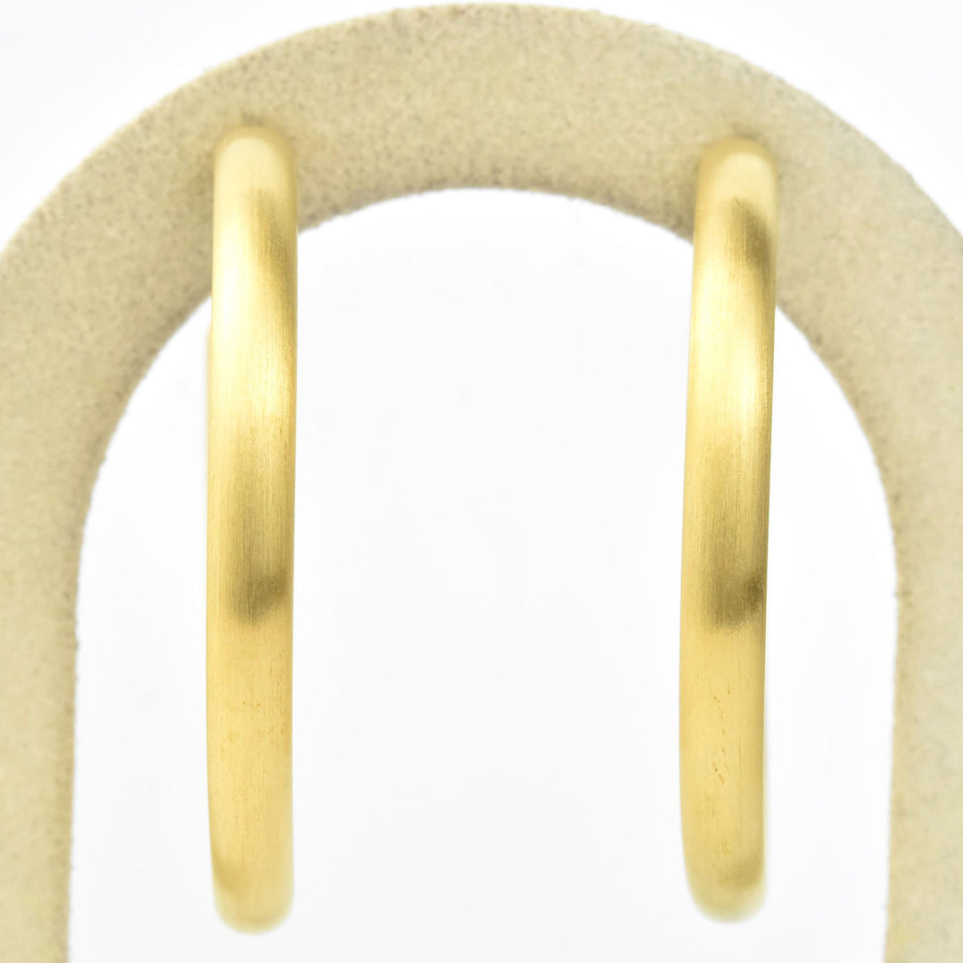 Midi Dune Hoops - Goldmakers Fine Jewelry