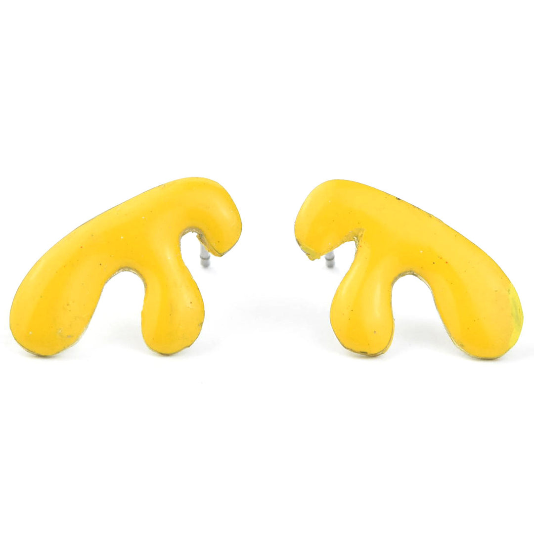 Mimosa Studs in Yolk - Goldmakers Fine Jewelry