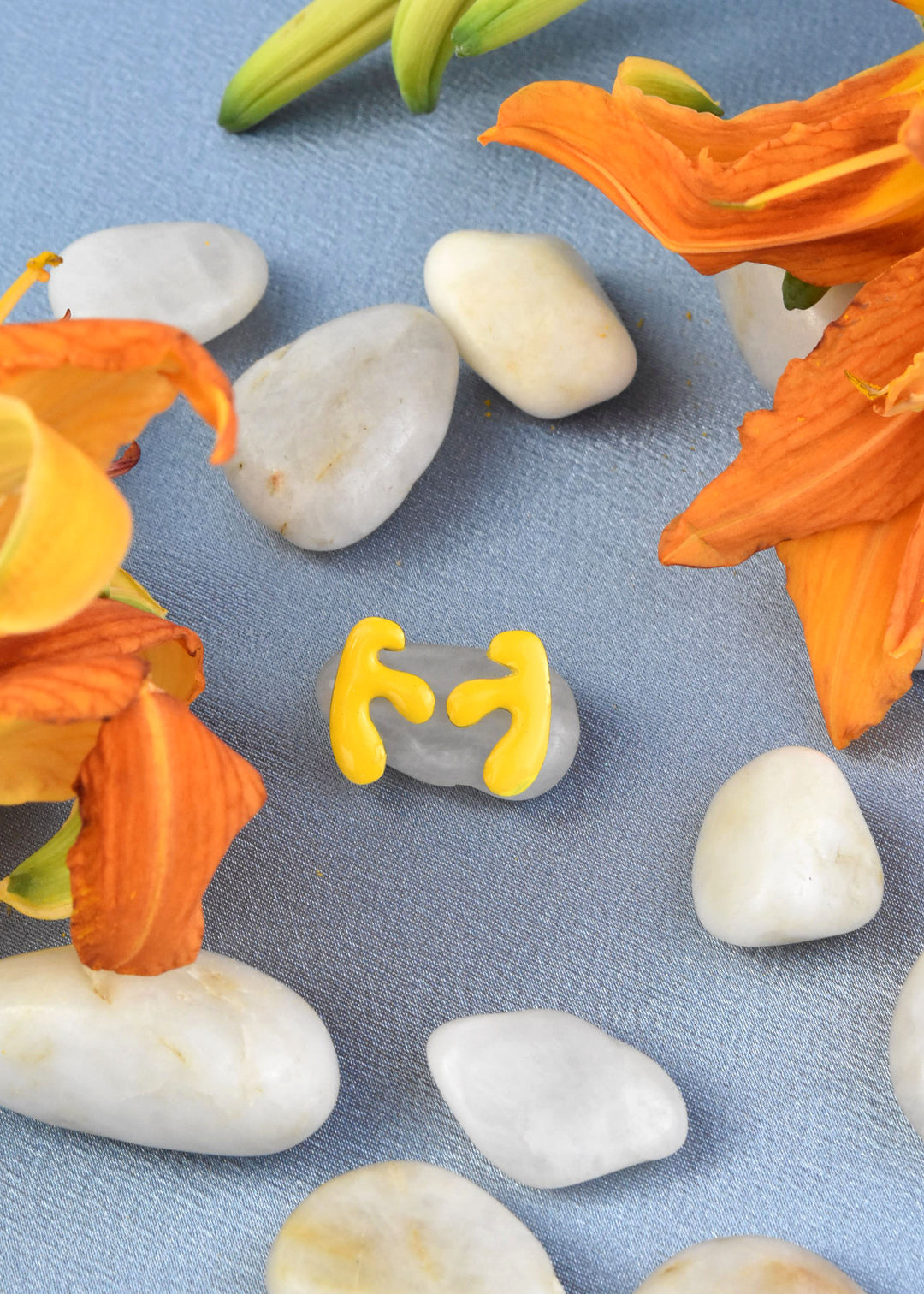 Mimosa Studs in Yolk - Goldmakers Fine Jewelry