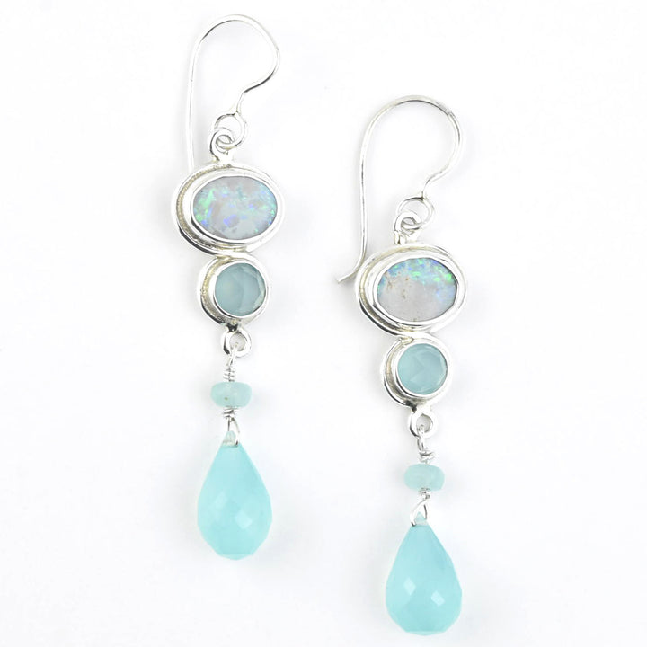 Mintabie Opal Earrings