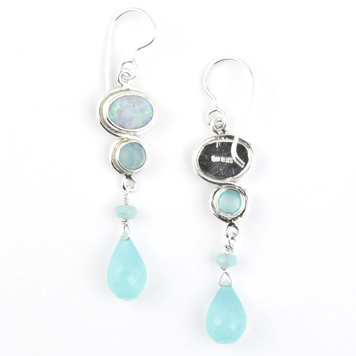 Mintabie Opal Earrings