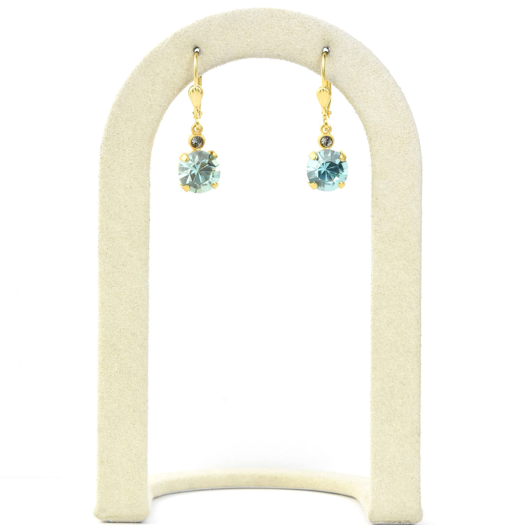 Classic Crystal Mini Drops in Gold Plate - Goldmakers Fine Jewelry