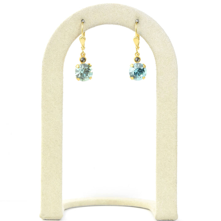 Classic Crystal Mini Drops in Gold Plate - Goldmakers Fine Jewelry