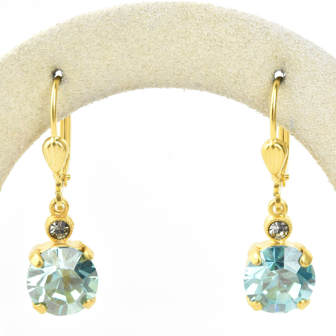 Classic Crystal Mini Drops in Gold Plate - Goldmakers Fine Jewelry