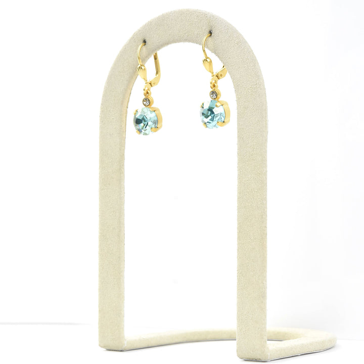 Classic Crystal Mini Drops in Gold Plate - Goldmakers Fine Jewelry