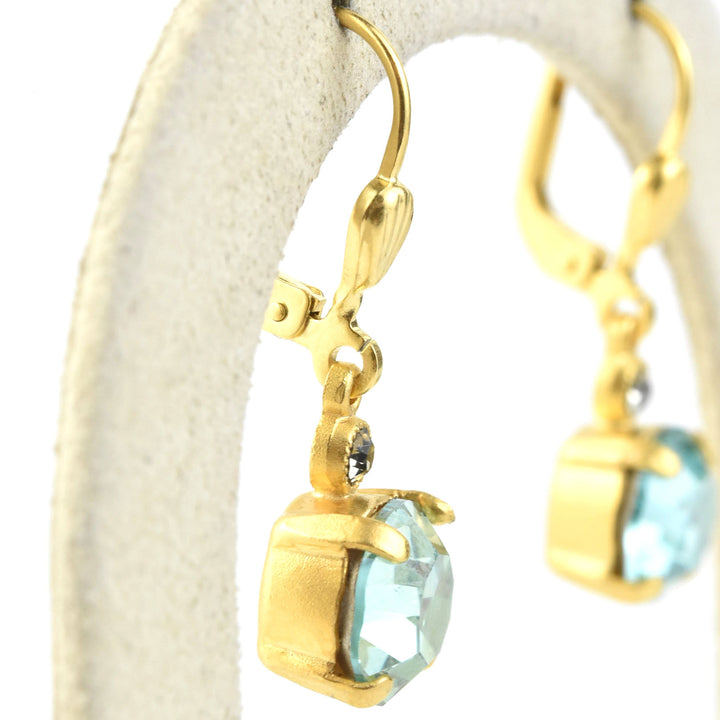 Classic Crystal Mini Drops in Gold Plate - Goldmakers Fine Jewelry