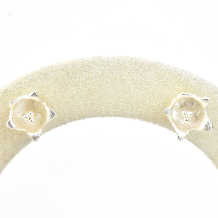 Mini Lily-of-the-Valley Post Earrings - Goldmakers Fine Jewelry