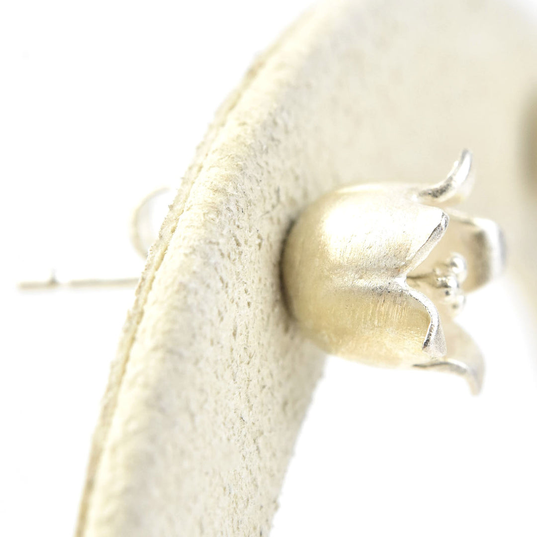 Mini Lily-of-the-Valley Post Earrings - Goldmakers Fine Jewelry