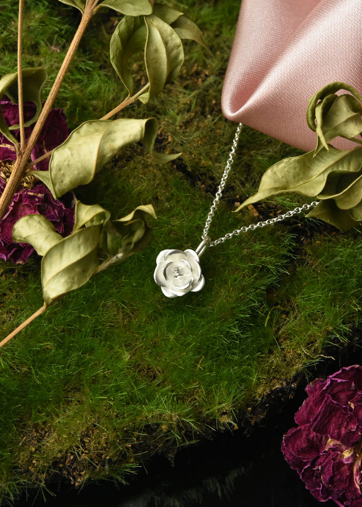 Mini Rose Necklace