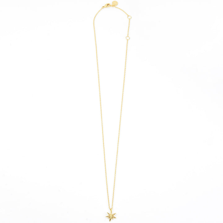 Mini Star Anise Necklace - Goldmakers Fine Jewelry