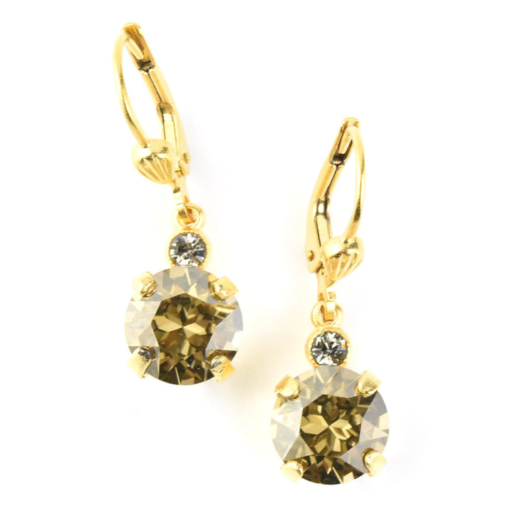 Classic Crystal Mini Drops in Gold Plate - Goldmakers Fine Jewelry