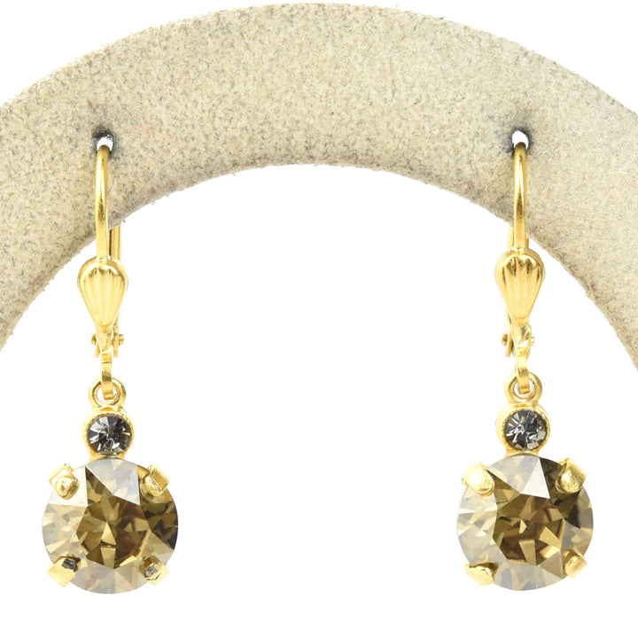 Classic Crystal Mini Drops in Gold Plate - Goldmakers Fine Jewelry