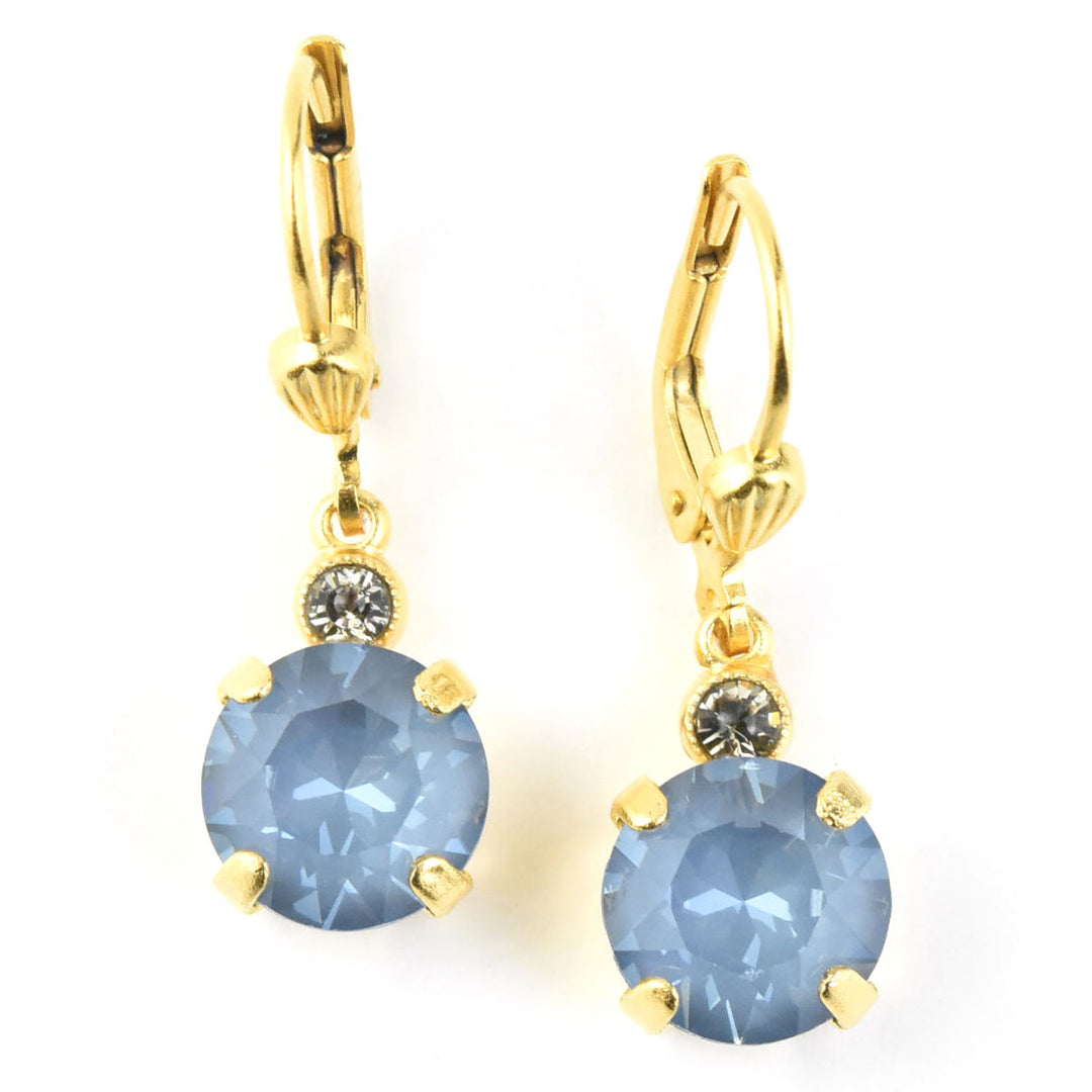 Classic Crystal Mini Drops in Gold Plate - Goldmakers Fine Jewelry