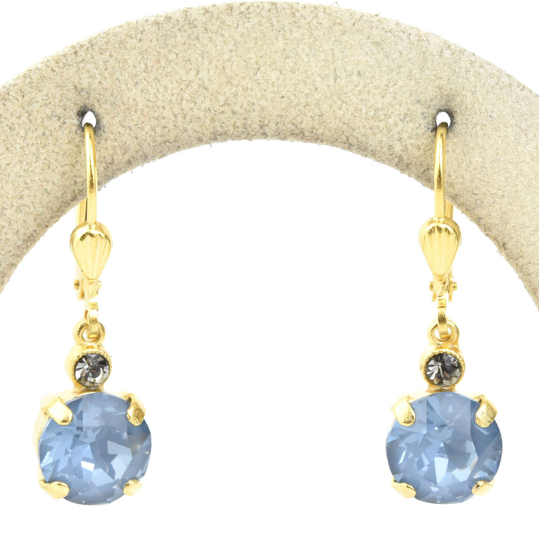 Classic Crystal Mini Drops in Gold Plate - Goldmakers Fine Jewelry