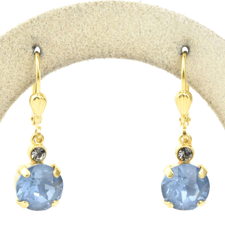 Classic Crystal Mini Drops in Gold Plate - Goldmakers Fine Jewelry