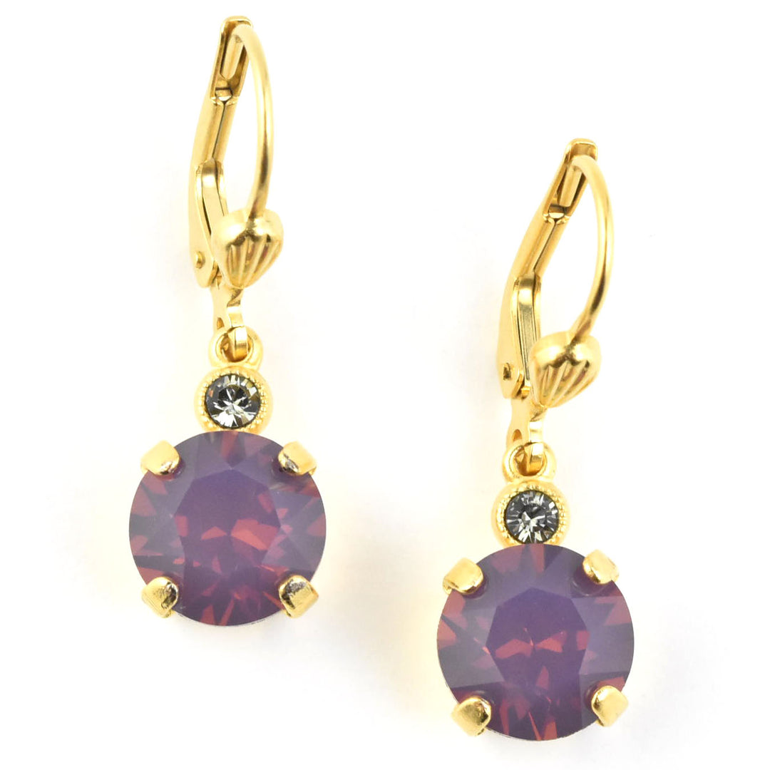 Classic Crystal Mini Drops in Gold Plate - Goldmakers Fine Jewelry