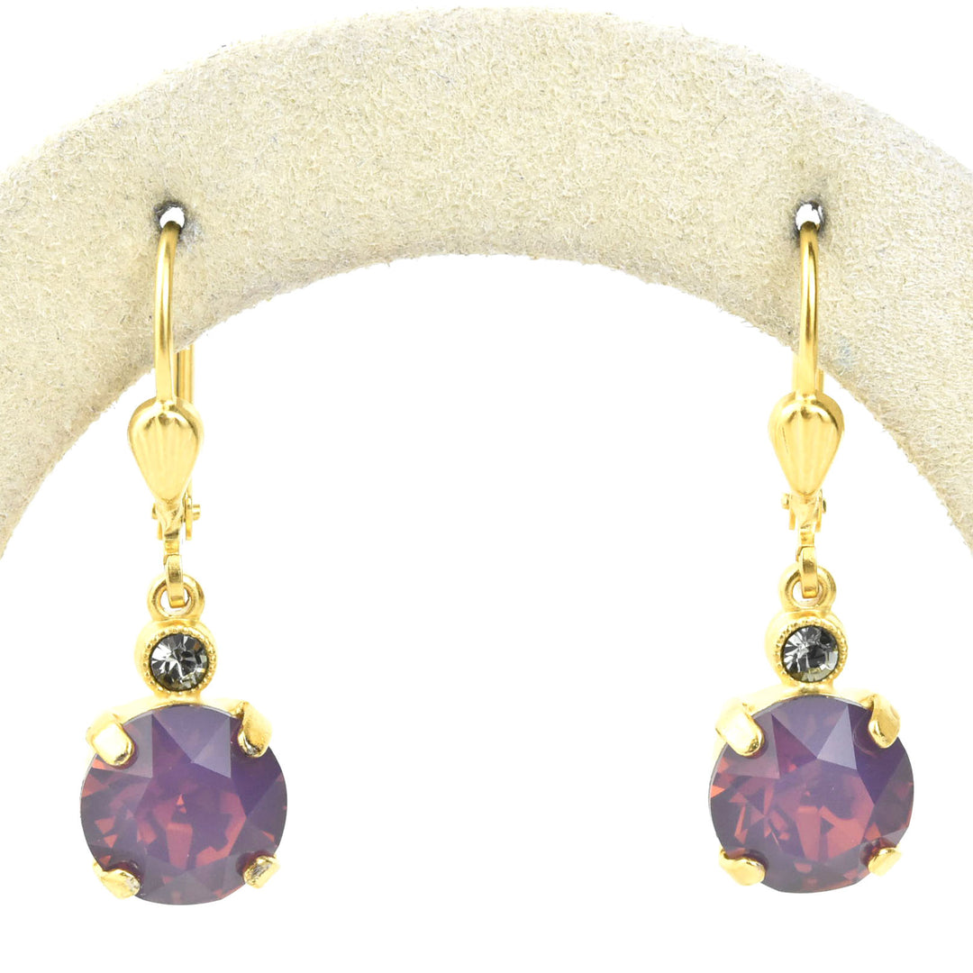 Classic Crystal Mini Drops in Gold Plate - Goldmakers Fine Jewelry