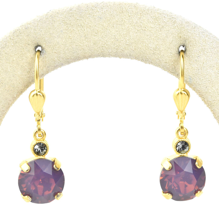 Classic Crystal Mini Drops in Gold Plate - Goldmakers Fine Jewelry