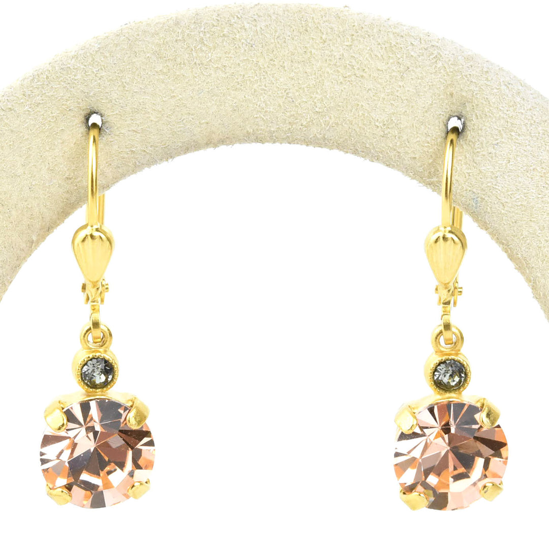 Classic Crystal Mini Drops in Gold Plate - Goldmakers Fine Jewelry