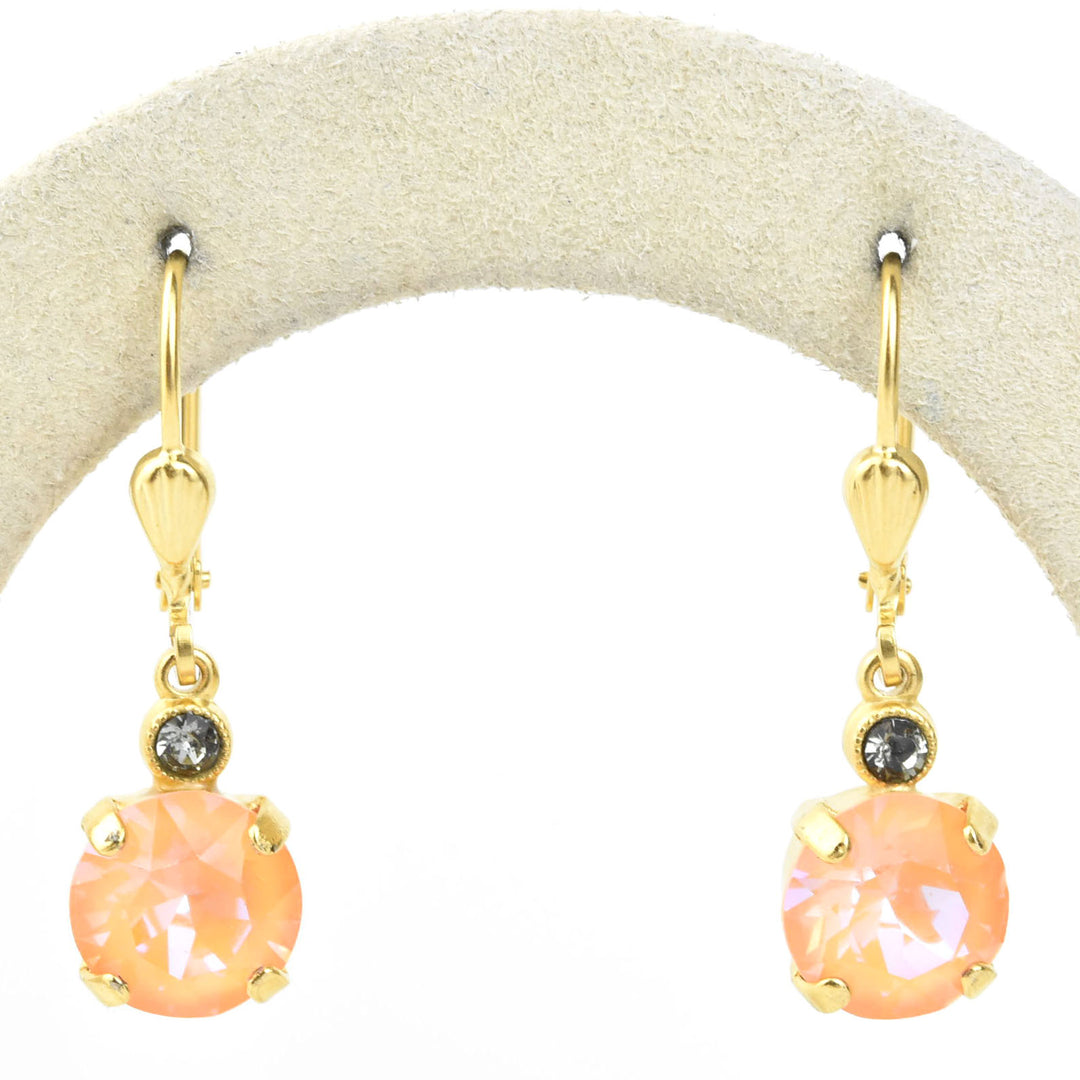 Classic Crystal Mini Drops in Gold Plate - Goldmakers Fine Jewelry