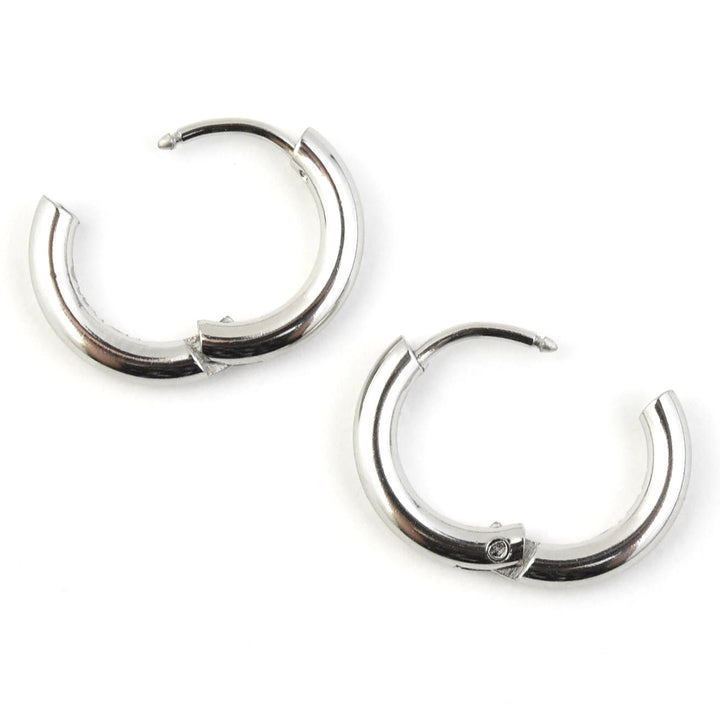 Mini Rounded Huggie Hoops - Goldmakers Fine Jewelry