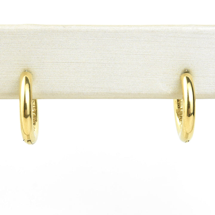 Mini Rounded Huggie Hoops - Goldmakers Fine Jewelry