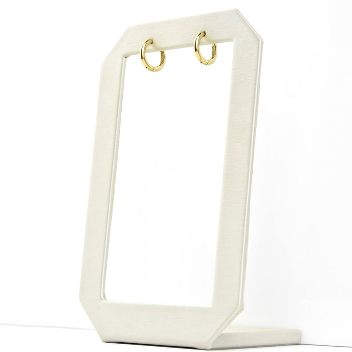 Mini Rounded Huggie Hoops - Goldmakers Fine Jewelry