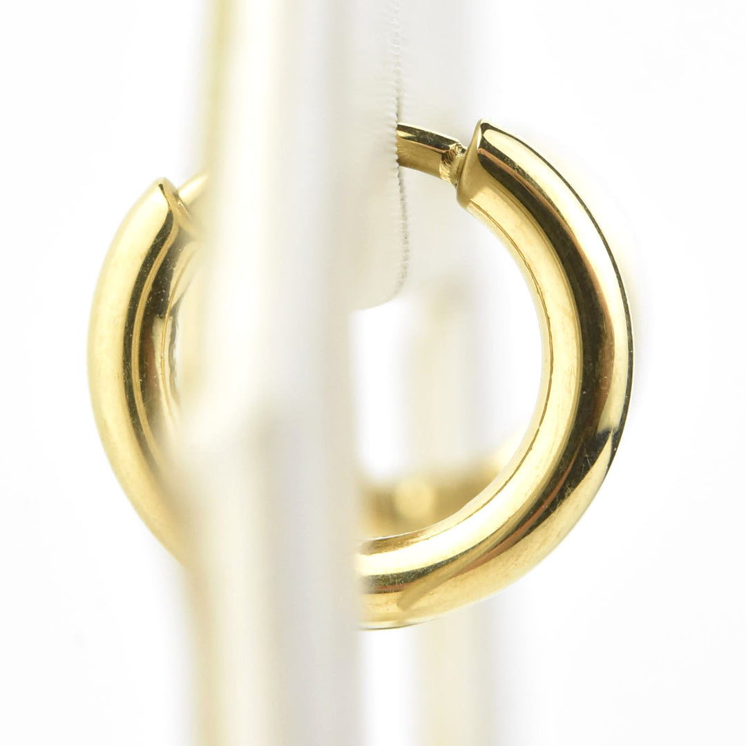Mini Rounded Huggie Hoops - Goldmakers Fine Jewelry