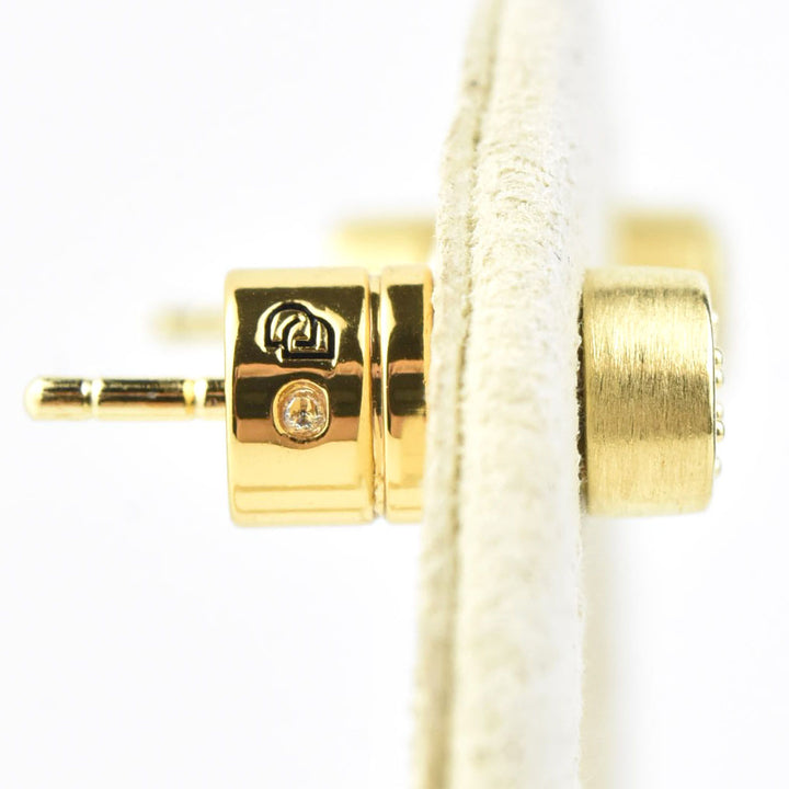 Mirabeau White CZ Pave Studs