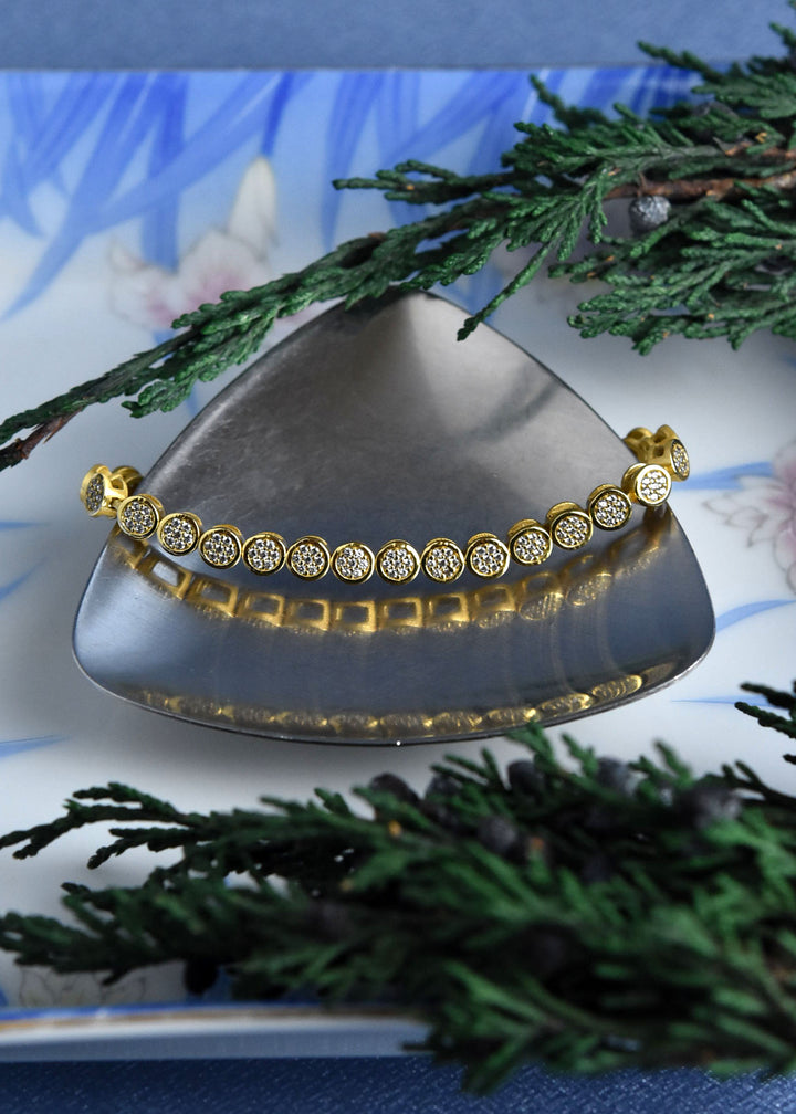 Mirabeau Pave Tennis Bracelet - Goldmakers Fine Jewelry