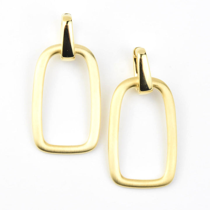 Montecito Drop Hoops - Goldmakers Fine Jewelry
