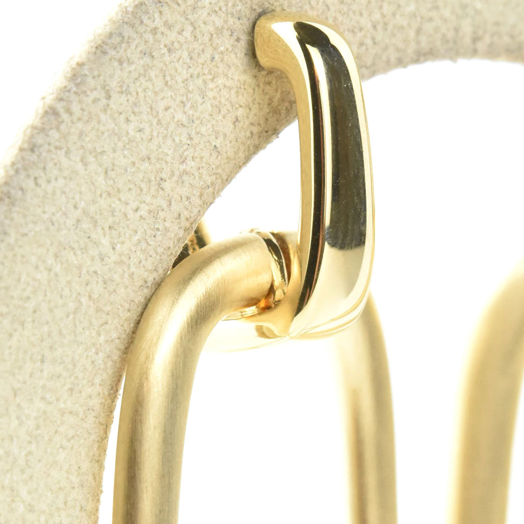 Montecito Drop Hoops - Goldmakers Fine Jewelry