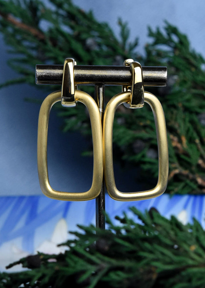 Montecito Drop Hoops - Goldmakers Fine Jewelry