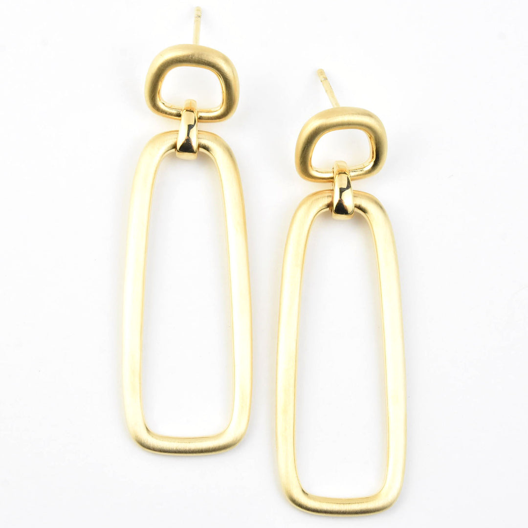 Montecito Chain Link Earrings - Goldmakers Fine Jewelry