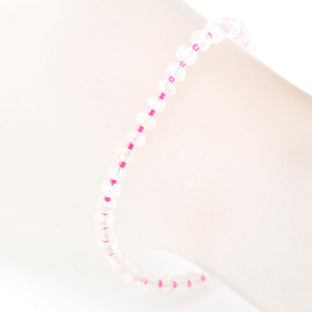 Moonstone Beaded Bracelet - Goldmakers Fine Jewelry
