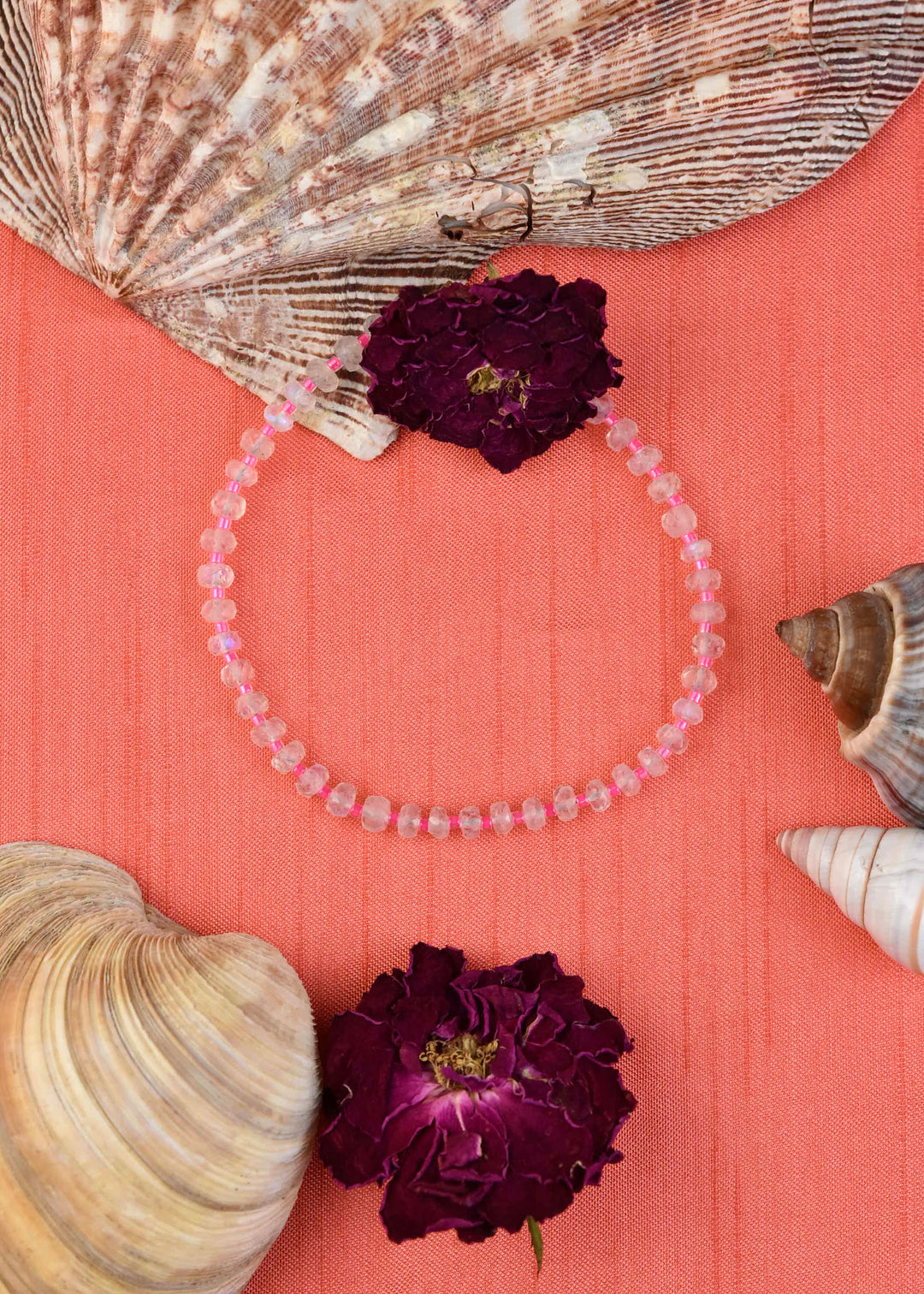 Moonstone Beaded Bracelet - Goldmakers Fine Jewelry