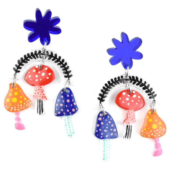 Forest Mushroom Earrings