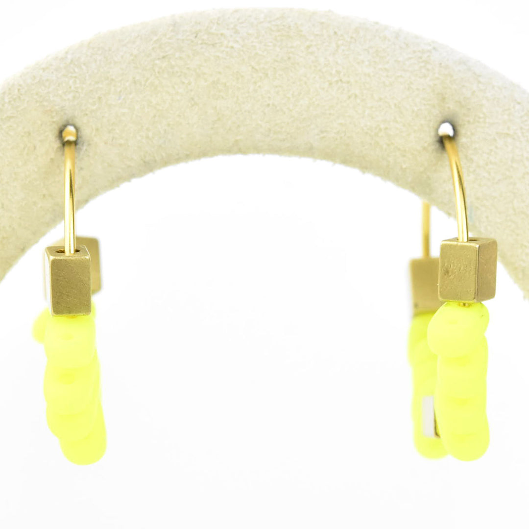 Neon Mini Hoops