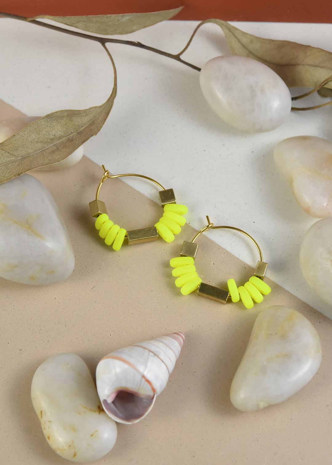 Neon Mini Hoops