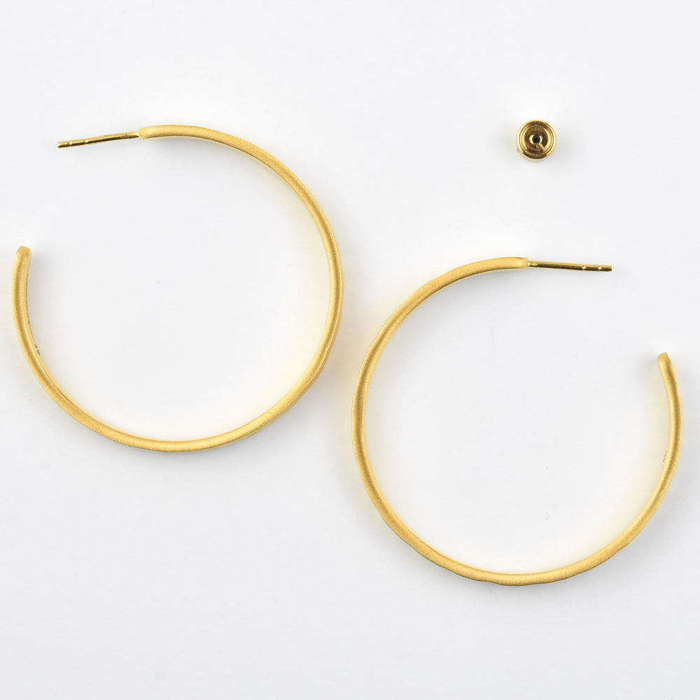 Nomad Midi Hoops - Goldmakers Fine Jewelry