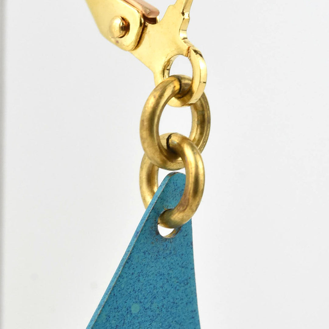 Ocean Tilde Earrings - Goldmakers Fine Jewelry