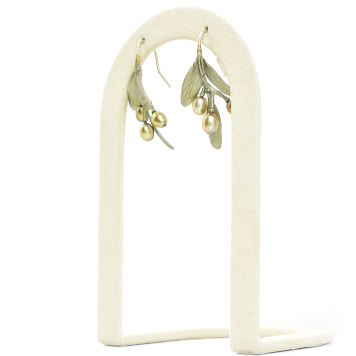 Olive Branch Earrings - Goldmakers Fine Jewelry