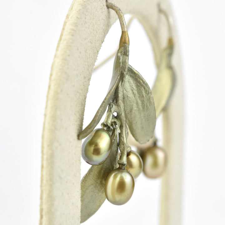 Olive Branch Earrings - Goldmakers Fine Jewelry