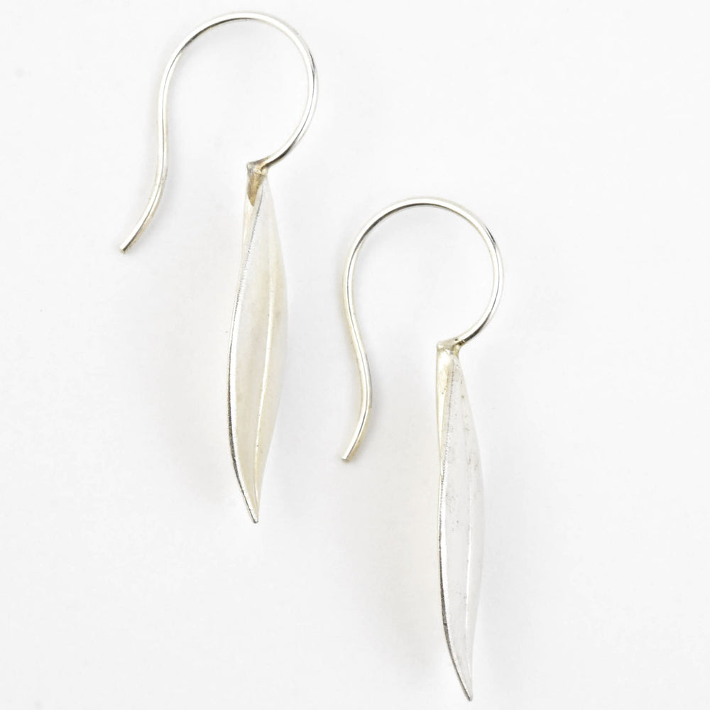 Olive Leaf Drop Earrings - Goldmakers Fine Jewelry