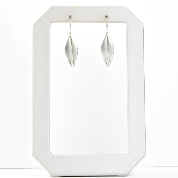 Olive Leaf Drop Earrings - Goldmakers Fine Jewelry