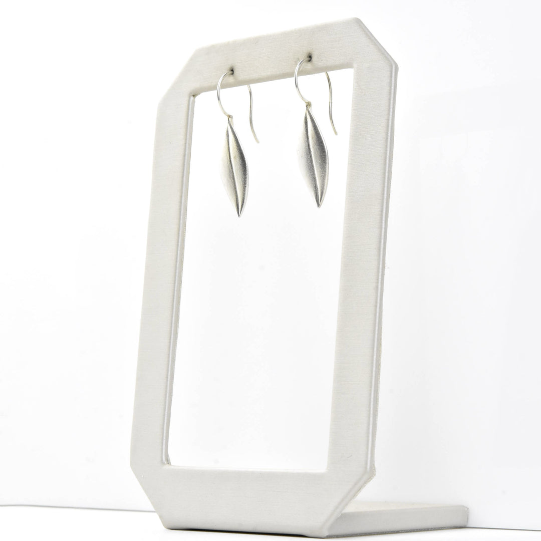 Olive Leaf Drop Earrings - Goldmakers Fine Jewelry