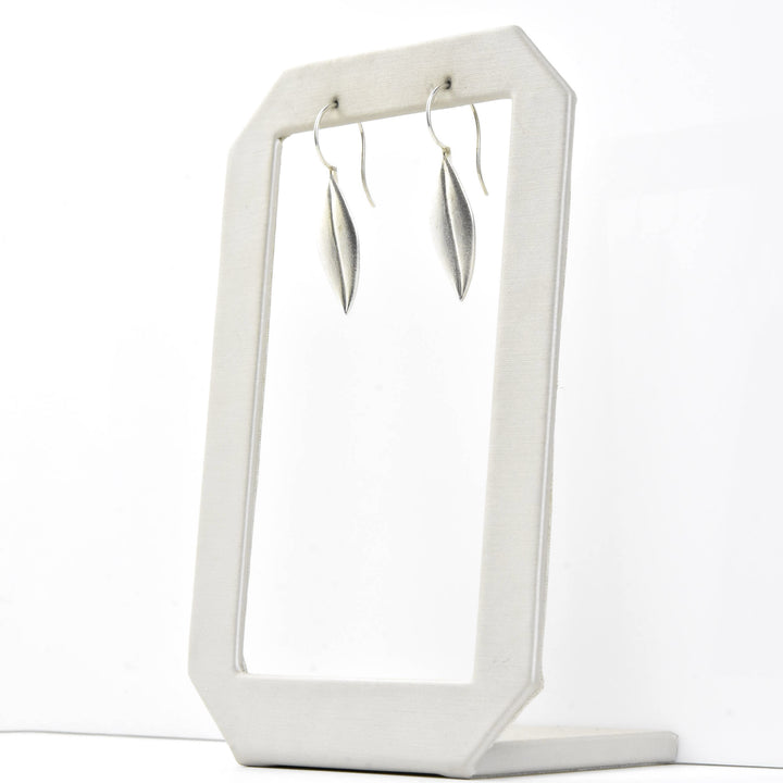 Olive Leaf Drop Earrings - Goldmakers Fine Jewelry