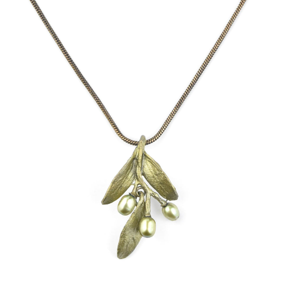 Olive Branch Necklace - Goldmakers Fine Jewelry