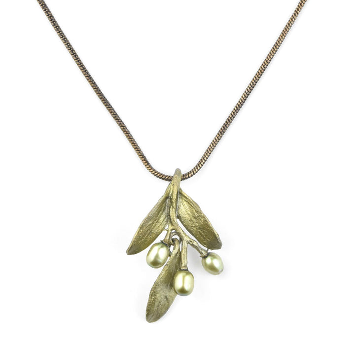 Olive Branch Necklace - Goldmakers Fine Jewelry